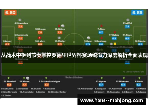 从战术中枢到节奏掌控罗德里世界杯赛场统治力深度解析全面表现